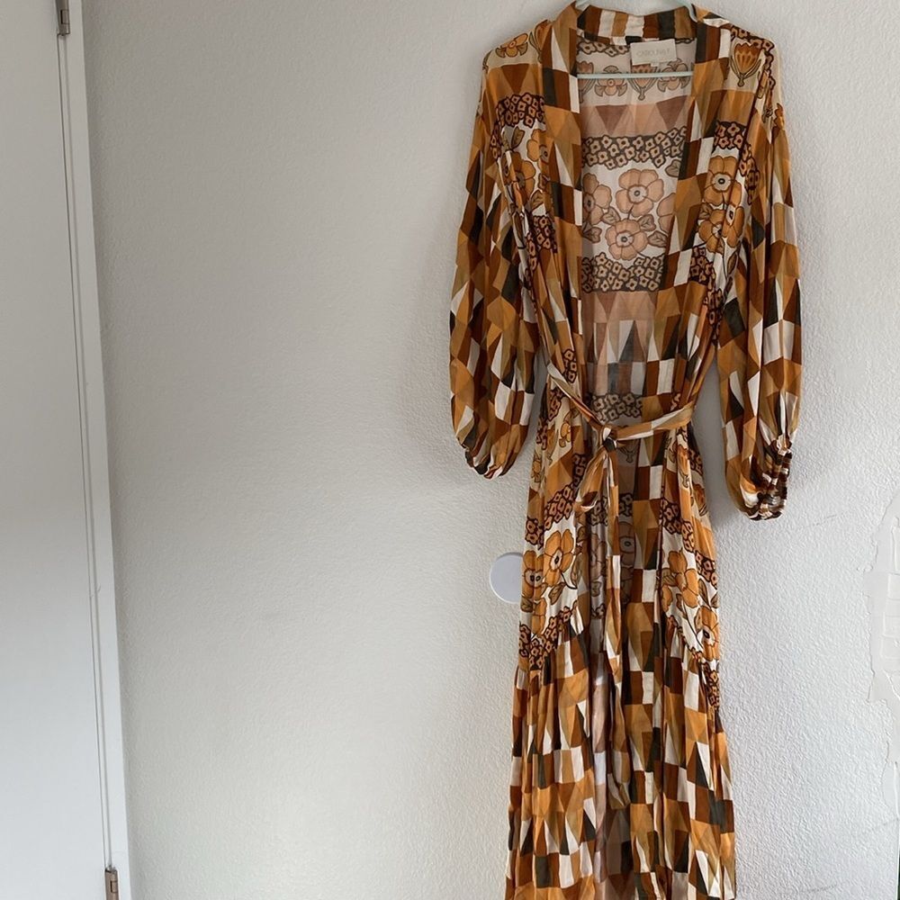 Carolina K Nico Robe, Rombus Flowers - Picture 5 of 10